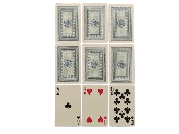image of golf card game 9 cards