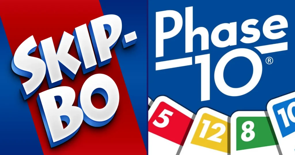 Compare Skip-Bo vs Phase 10: gameplay, difficulty, strategy, and which card game fits your style for family or friends.