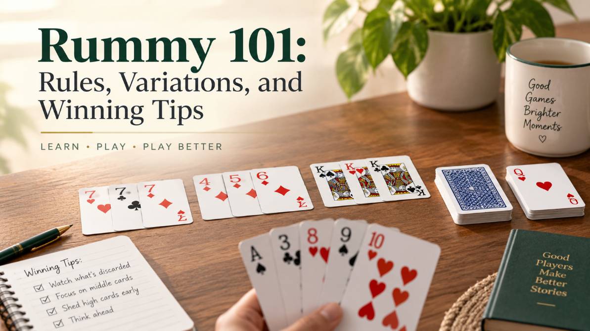 Rummy 101: Rules, Variations, and Winning Tips